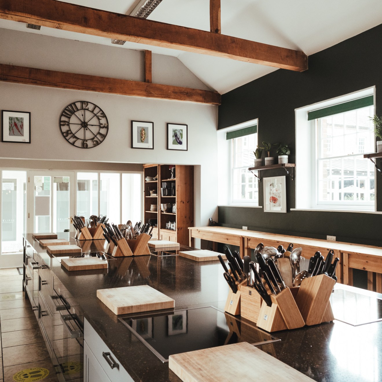 kent cookery school kitchen